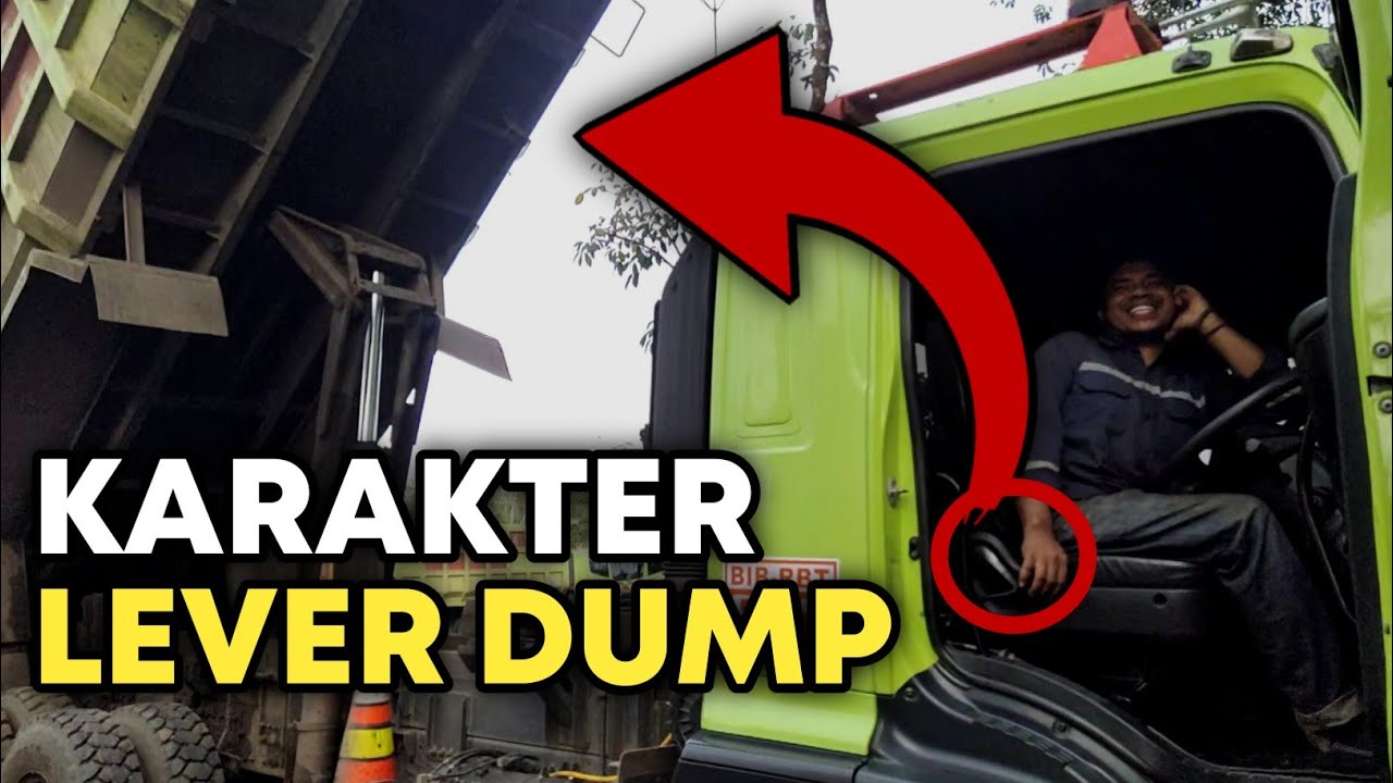 Trik Dasar Mengusai Karakter lever Dump  Truck Hino 500