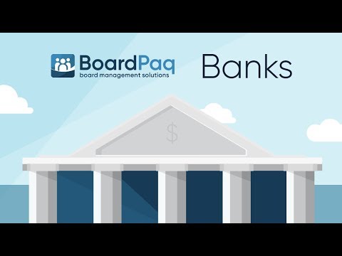 Board Portal for Banks
