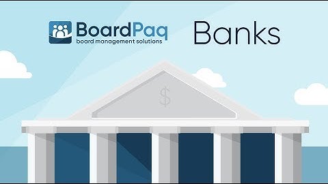 Board Portal for Banks