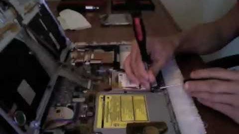 Changing a Hard Drive on a 15" Powerbook G4