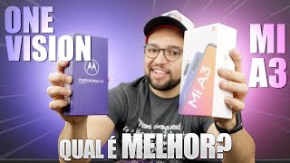 Matheus Kise Vídeos Xiaomi Mi A3 vs Motorola One Vision | qual é o MELHOR Android One?!
