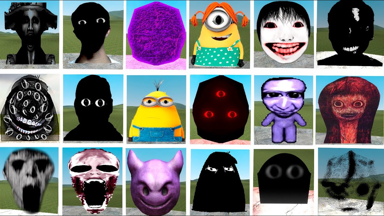 Angry Munci Family, Selene Delgado, Maurice & Obunga Nextbots Gmod! Garry's Mod! (Part 7)