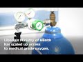 Liberia scales up access to life-saving medical oxygen