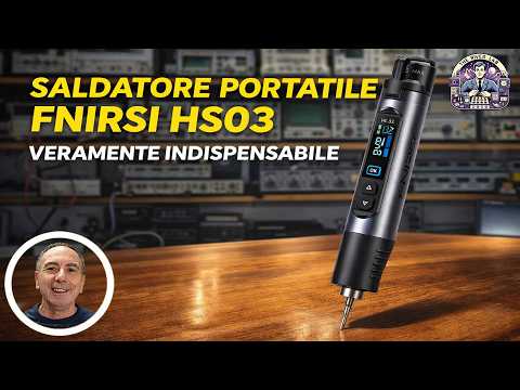 183 FNIRSI HS-03 RECHARGEABLE BATTERY SOLDERING IRON "ALMOST" INDISPENSABLE #maintenance