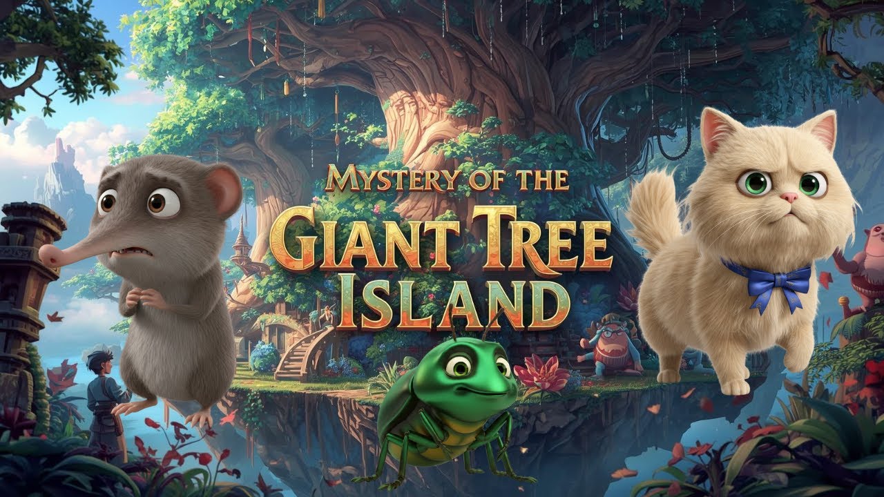 The Mystery Of Giant Tree Island | Cartoon 3D