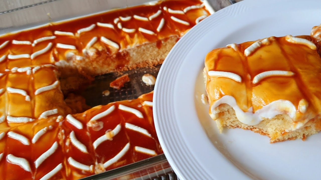 دروستکردنی کێکی ترێلیشا کێکی تورکی زۆر به جوانی و ئاسان