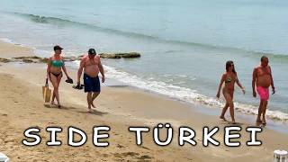 Side Promenade HEUTE. Strand, Meer  Türkei Mai 2025 🥰🇹🇷 #side #türkei #SideTürkei
