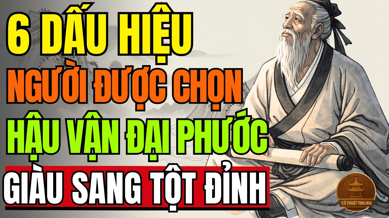 Cổ Nhân Dạy: 6 Dấu Hiệu Người Được Chọn Có Hậu Vận Đại Phước, Giàu Sang Tột Đỉnh