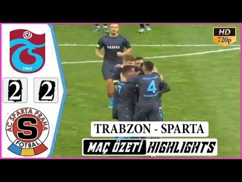Sparta Prag 2-2 Trabzonspor Maç Özeti 08.08.2019