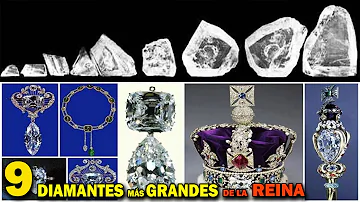¿Qué tamaño tiene el diamante de la Reina?