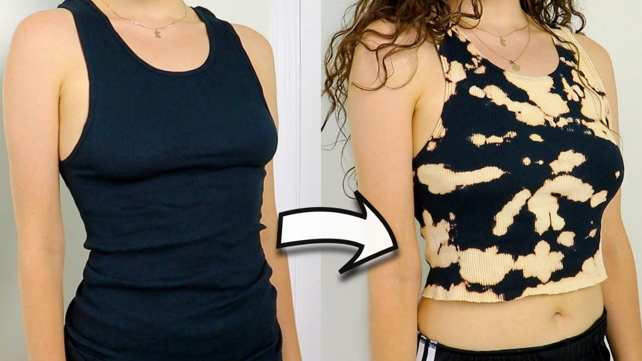 5 Ways To Tie Dye Clothes With Bleach! DIY #WithMe - YouTube