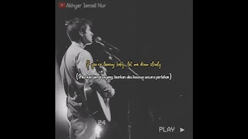 Story wa keren || Story wa Lagu Barat || Let me down slowly - Alec Benjamin
