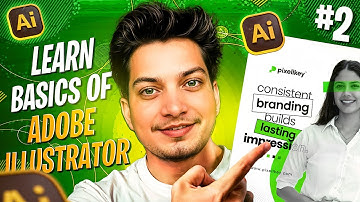 Adobe Illustrator Basics for Beginners in Hindi | Part 2 - Poster Design | Tutorial by artswapy