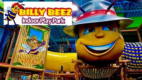 A Quick Tour Inside BILLY BEEZ/Amazing Indoor Play Park In California