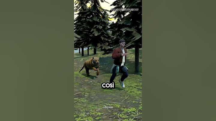 Come sopravvivere all'attacco di una tigre (Credits:@curiousgurubrar)