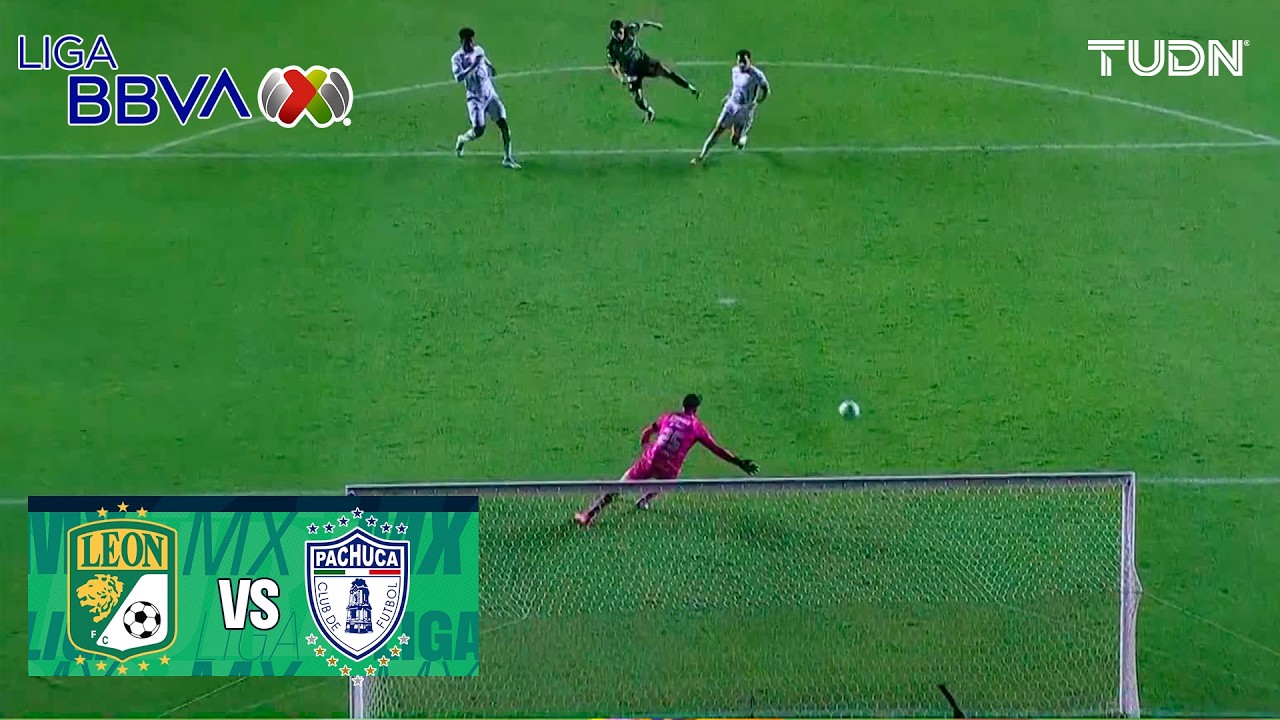 ¡EL POSTE LE NIEGA EL DOBLETE! | León 1-0 Pachuca | Liga MX - Jornada 3 Apertura 2026 | TUDN