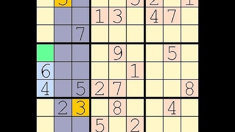 How to Solve New York Times Sudoku Hard April 18, 2023 - v1