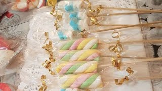 أفكار تزيين بيفي عيد الميلاد (مارشملو) How to Make Marshmallow Pops