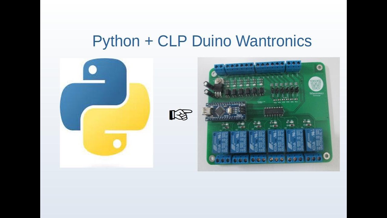 Como controlar o CLP Duino usando Python - YouTube