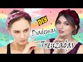 Diademas tranzadas DIY - Fácil y rápido