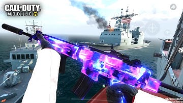 Call Of Duty Mobile - Krig 6 Dark Matter 40 Kills Legendary Rank Gameplay On Poco F5 (No Commentary)