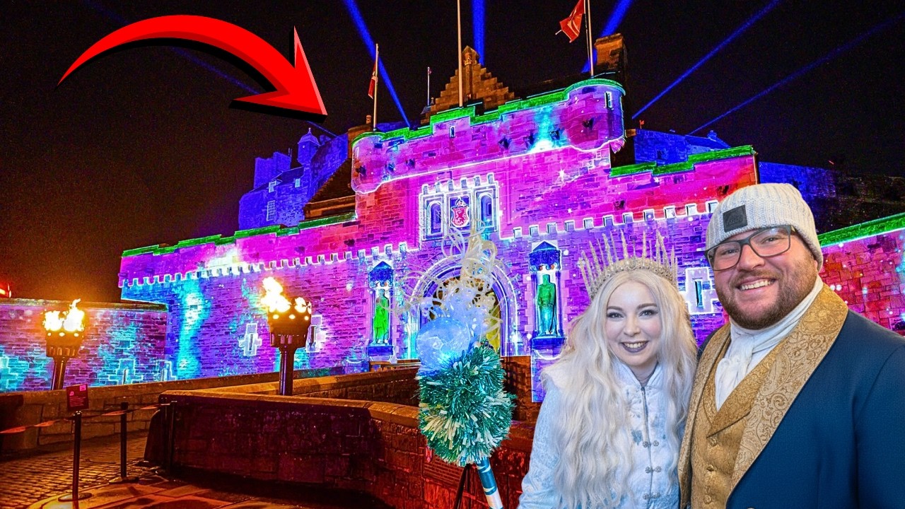 Эдинбургский замок на Рождество | Полный обзор и экскурсия по замку «Замок света»