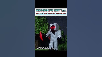 Herobrine VS Entity 303 Special Edit #entity303 #minecraft #herobrine #minecraftanimation
