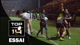 TOP 14 β La Rochelle - Pau : 35-16 β Essai 2 Jean-Pascal BARRAQUE (LAR) β J18 β saison 2015-2016
