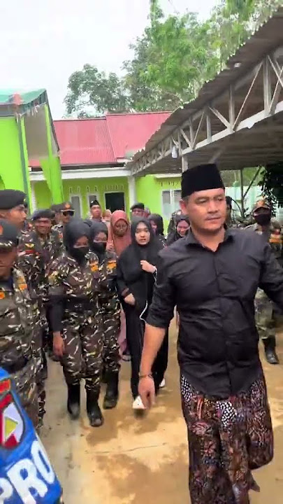 Barisan Banser Siap siaga Mengawal Ning Umi Laila