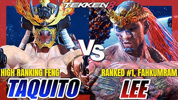 Tekken 8 | Taquito (Feng) vs LeeMishima (Fahkumram) | High Level Ranked Match Replay