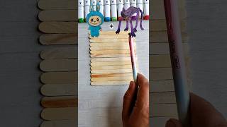 Catnap and Labubu Drawing Art ✍️ #catnap #labubu #poppyplaytime #art #drawing #cartoon