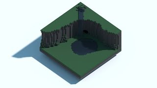 Magicavoxel on Ubuntu with Wine Review and Opinion + Timelapse