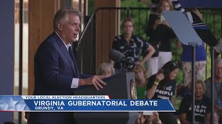 Virginia gubernatorial debate: Youngkin and McAuliffe will have first debate Thursday night