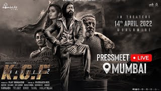 Catch the #PressMeet event of the extravaganza "KGF Chapter 2 ...