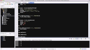 Titanium - 09. Url and splitting code to multiple files