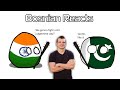 Bosnian reacts to Countryballs Explained - WHY PAKISTAN AND INDIA HATED EACH OTHER