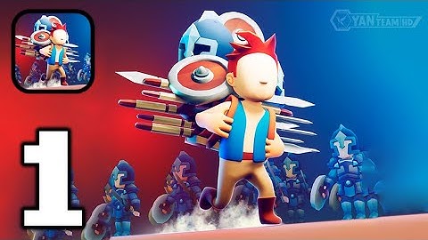 Army Factory - Gameplay Walkthrough Part 1 Tutorial Base Defense (Android,iOS)