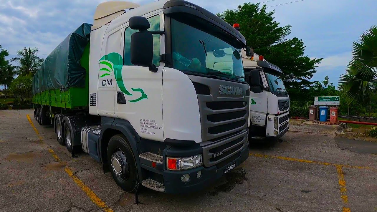 SCANIA / VOLVO ~ DAPAT KONVOI SEKALI DENGAN TAUCU