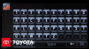 How-To: Display Audio with Entune® - Stocks | Toyota