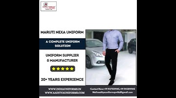 Maruti Nexa Uniform Available At Aaditya Uniforms