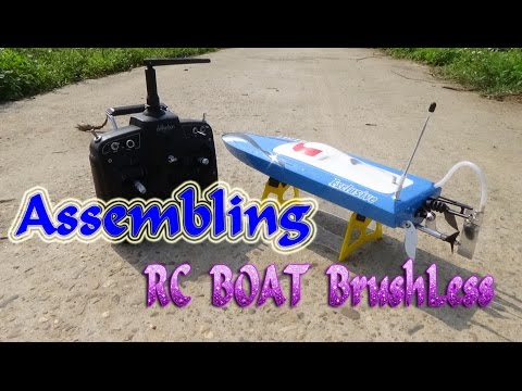 [Assembling] RC Brushless Boat DIY KIT DTRC Mini Little Pepper M44105 | Gearbest