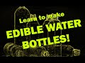 A Great Taste that Leaves No Waste: Edible Water Bottles!