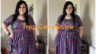 Topsy Curvy ‘feed me’ dress review.