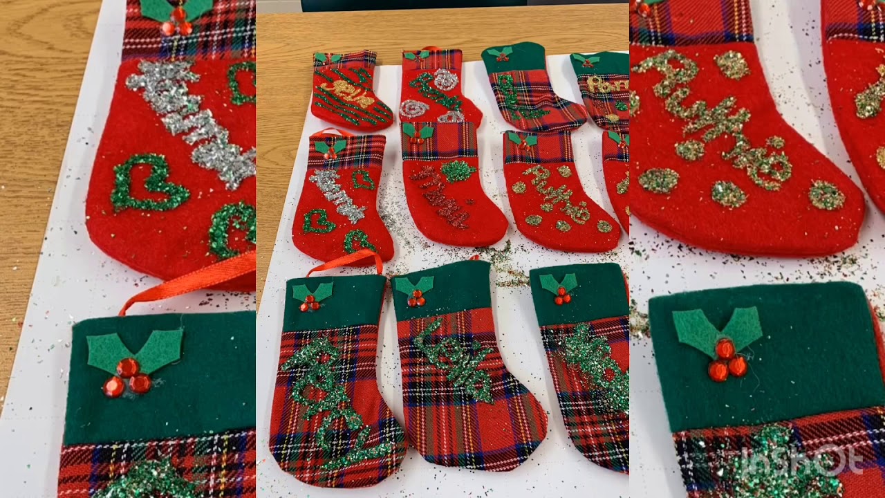 Stockings christmas stocking diy felt holiday sew decorating decoration decor hgtv unique handmade decorate personalized decorations patterned row homemade ornaments CRAFTING | DIY PERSONALIZED CHRISTMAS STOCKING - YouTube