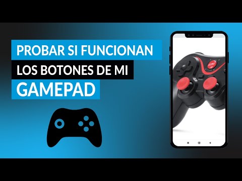 ¿Cómo probar si funcionan los botones de mi GAMEPAD y solucionar errores?