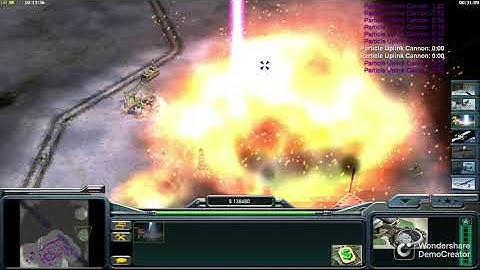 Command & Conquer General Zero Hour USA SUPER WEPON VS 3 HARD ARMY FREE ALL FULL HD 1080p resolution