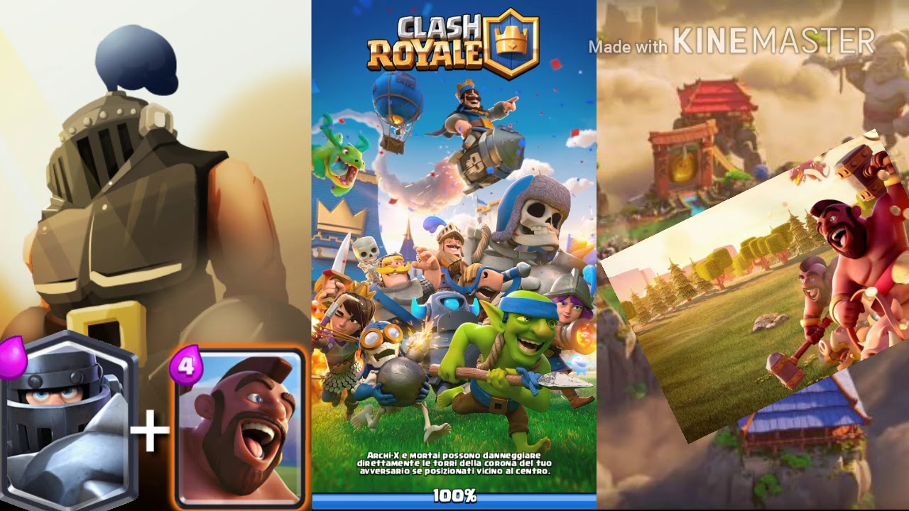 Giochiamo con il gran cavaliere| CLASH ROYALE - YouTube