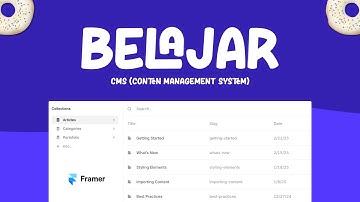 Tutorial Membuat CMS di Framer – Belajar Bareng dari Nol!