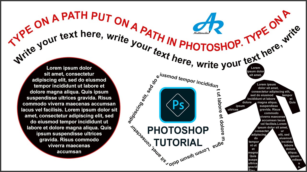photoshop how to change text direction