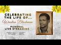 Celebrating the life of Winston Blackman.